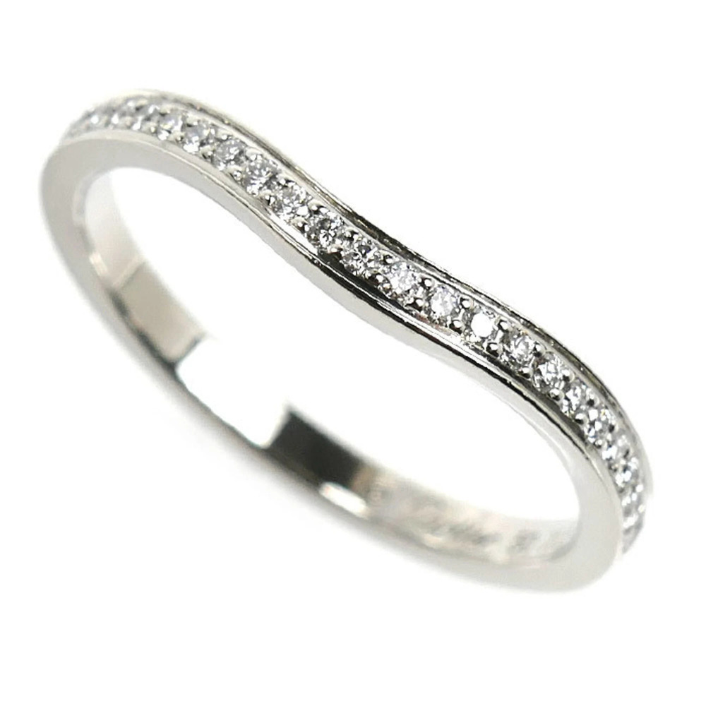 CARTIER Authentic Silver Diamond Ring